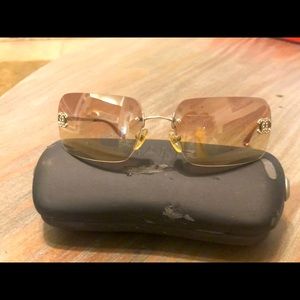 100% authentic Chanel glasses.